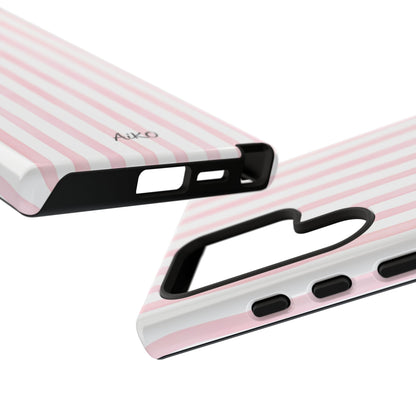 Pink Blush Stripes