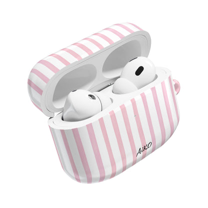 Blush Stripes AirPods Cases