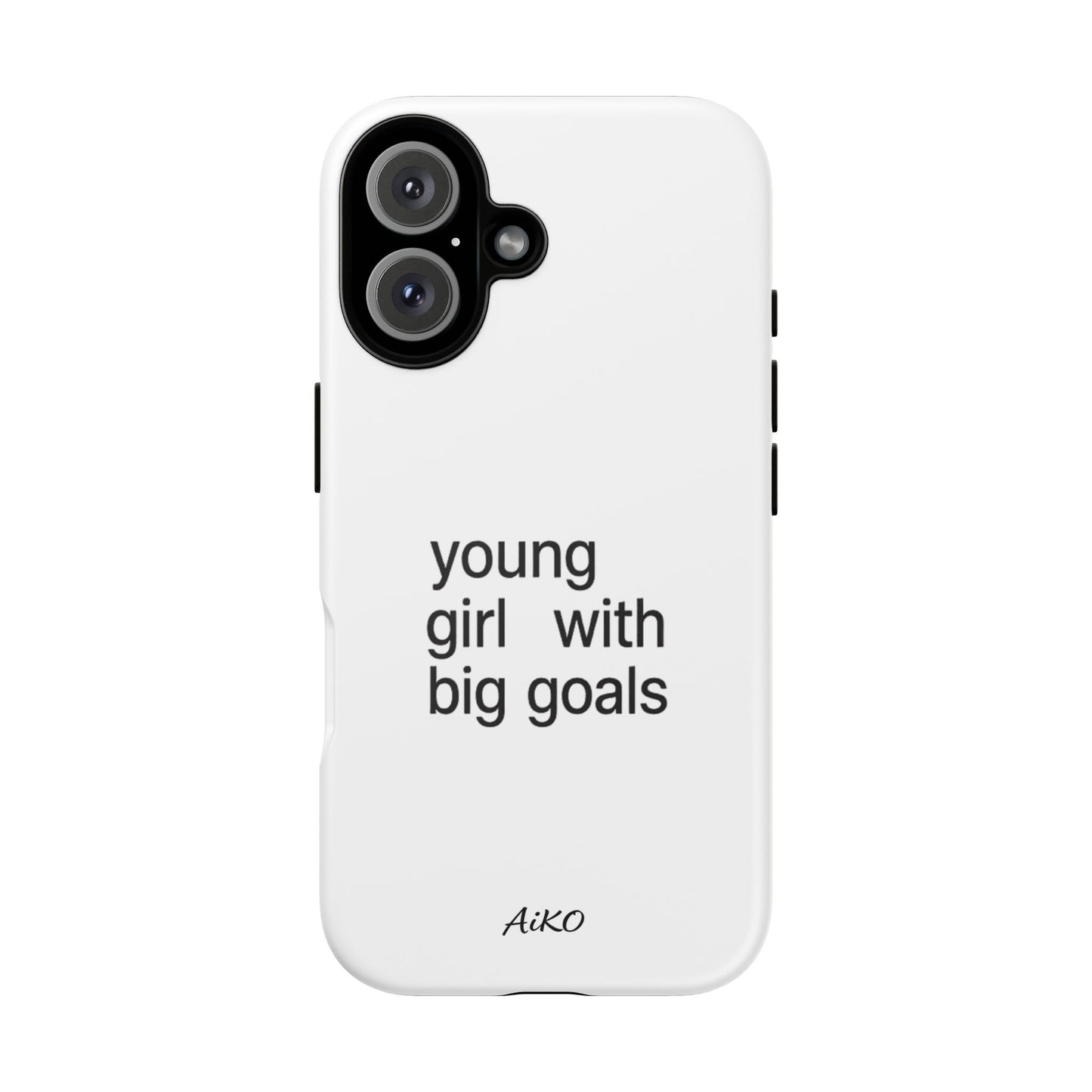 Young Girl With Big Goals