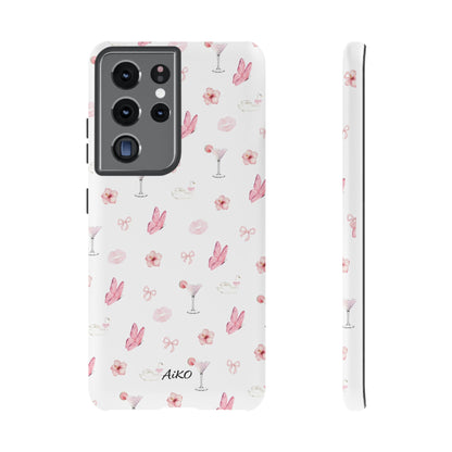 Pink Floral & Cocktail