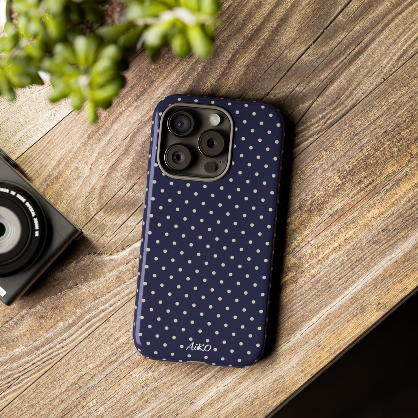 Baby Dots ( Navy and Blue)