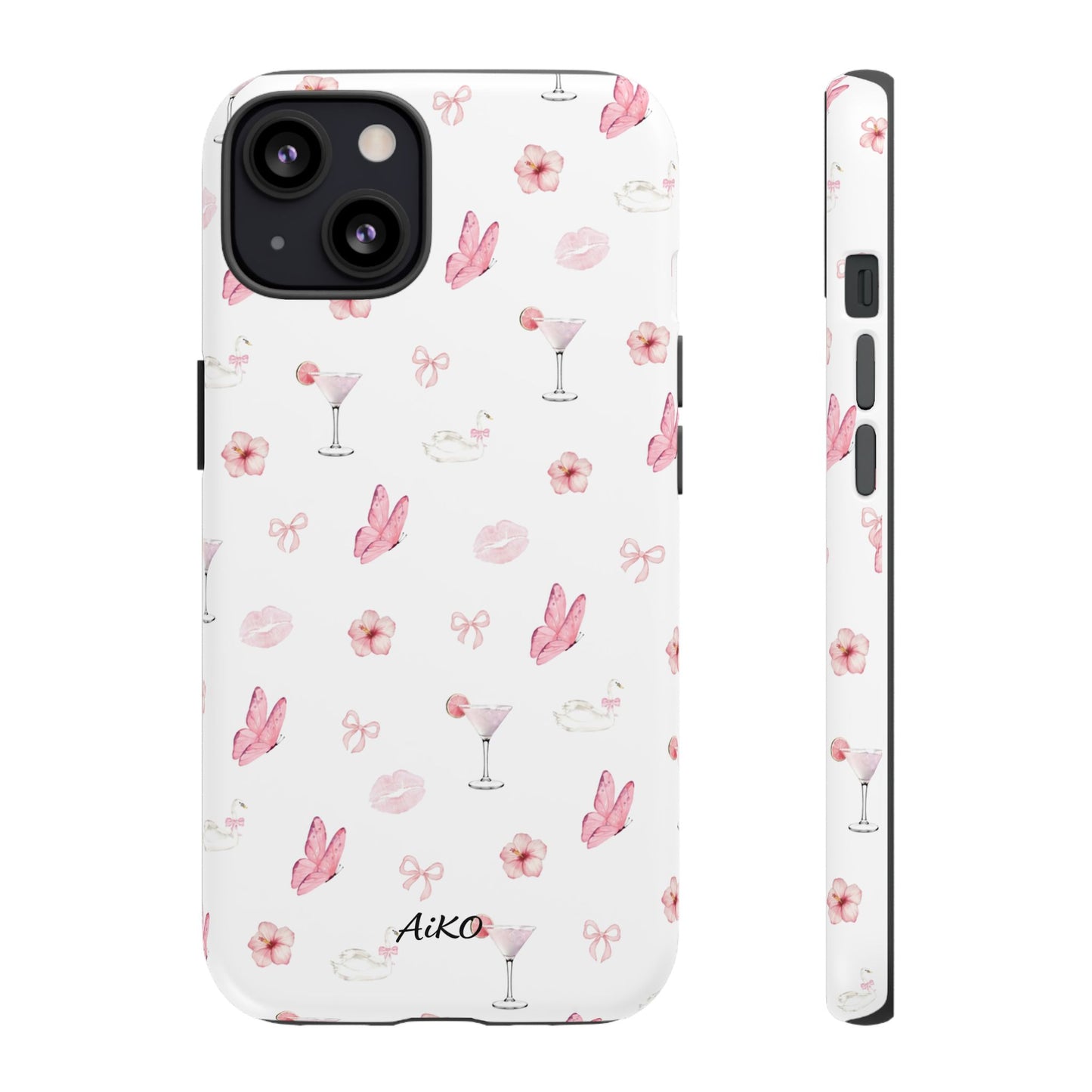 Pink Floral & Cocktail