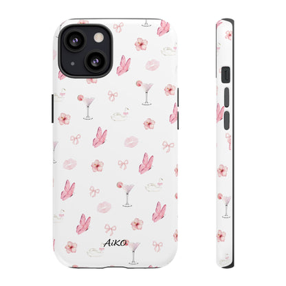 Pink Floral & Cocktail