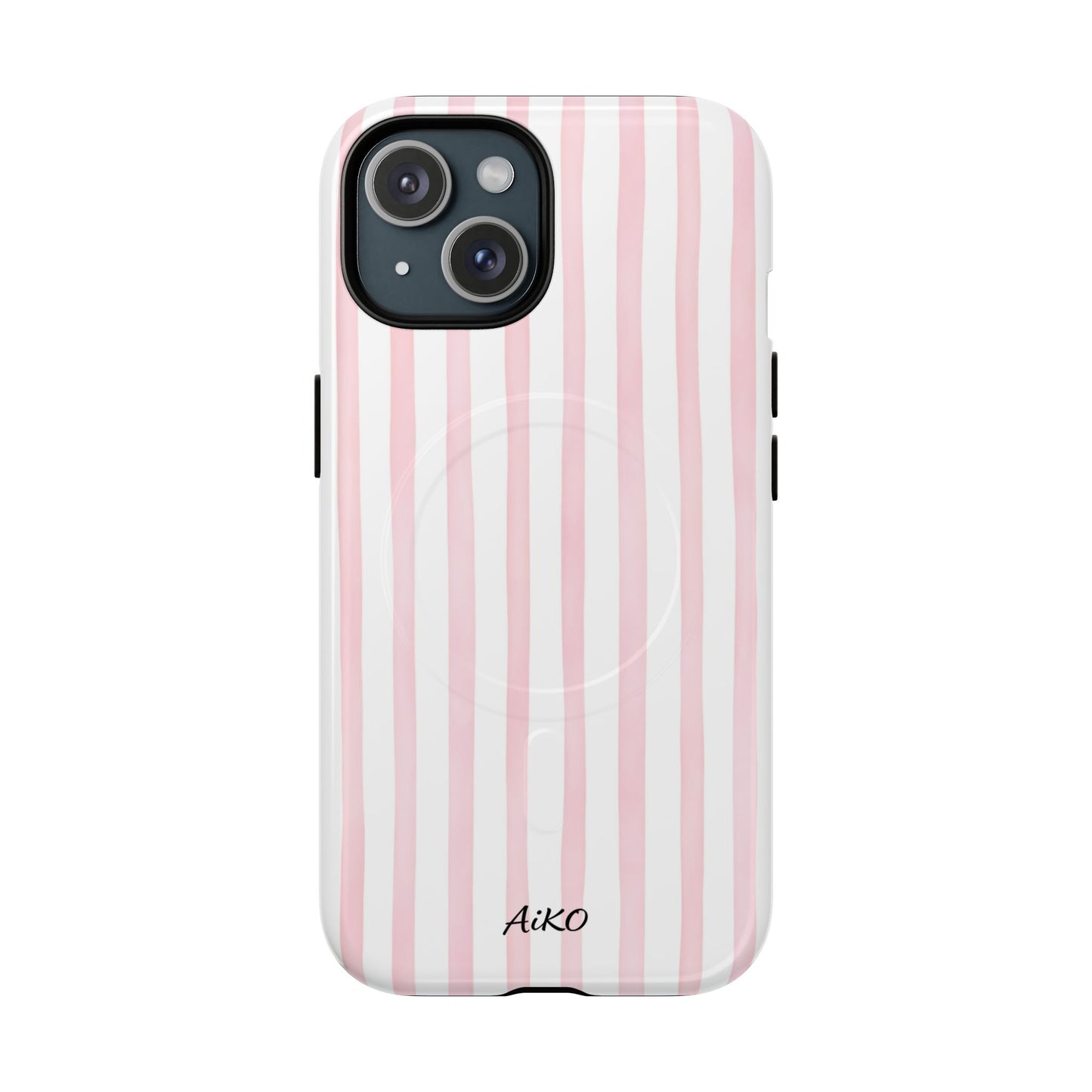 Pink Blush Stripes (Magsafe)