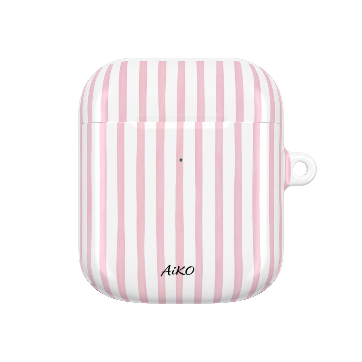 Blush Stripes AirPods Cases
