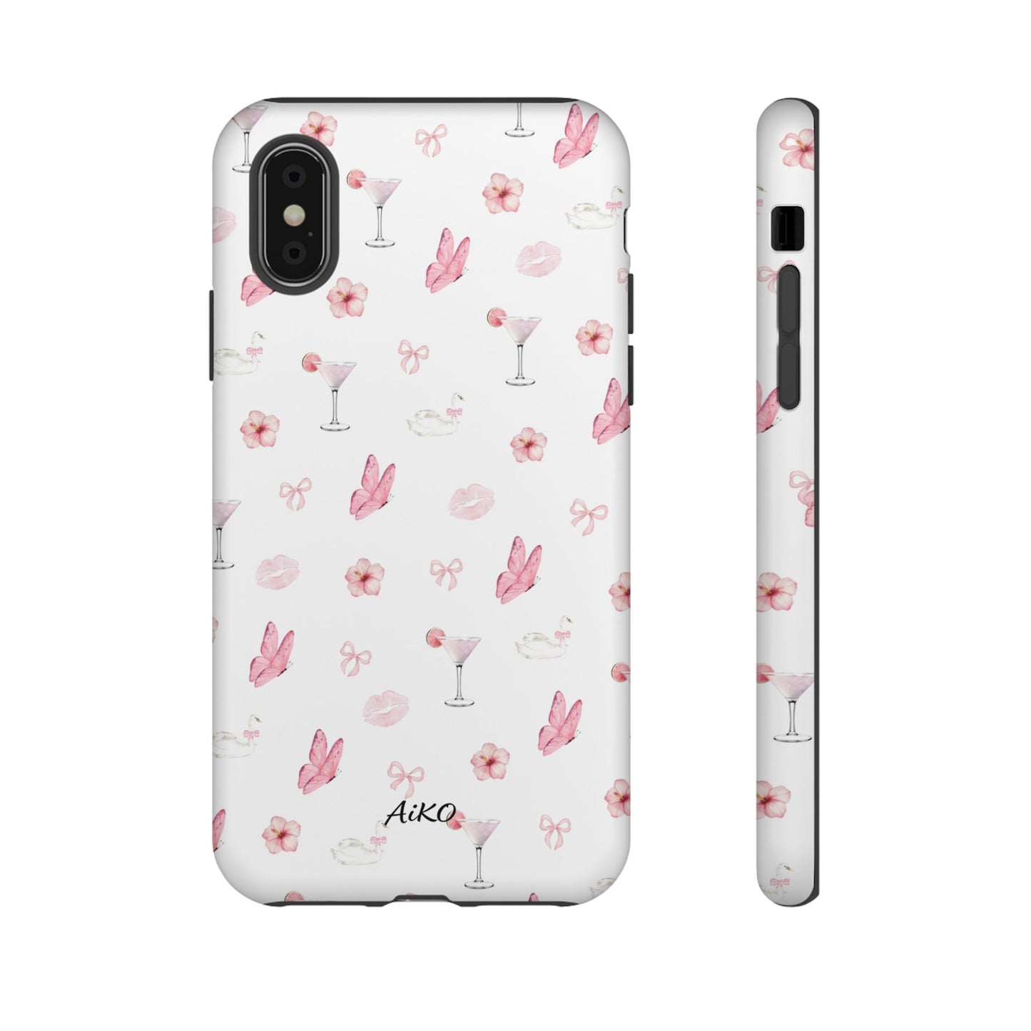 Pink Floral & Cocktail