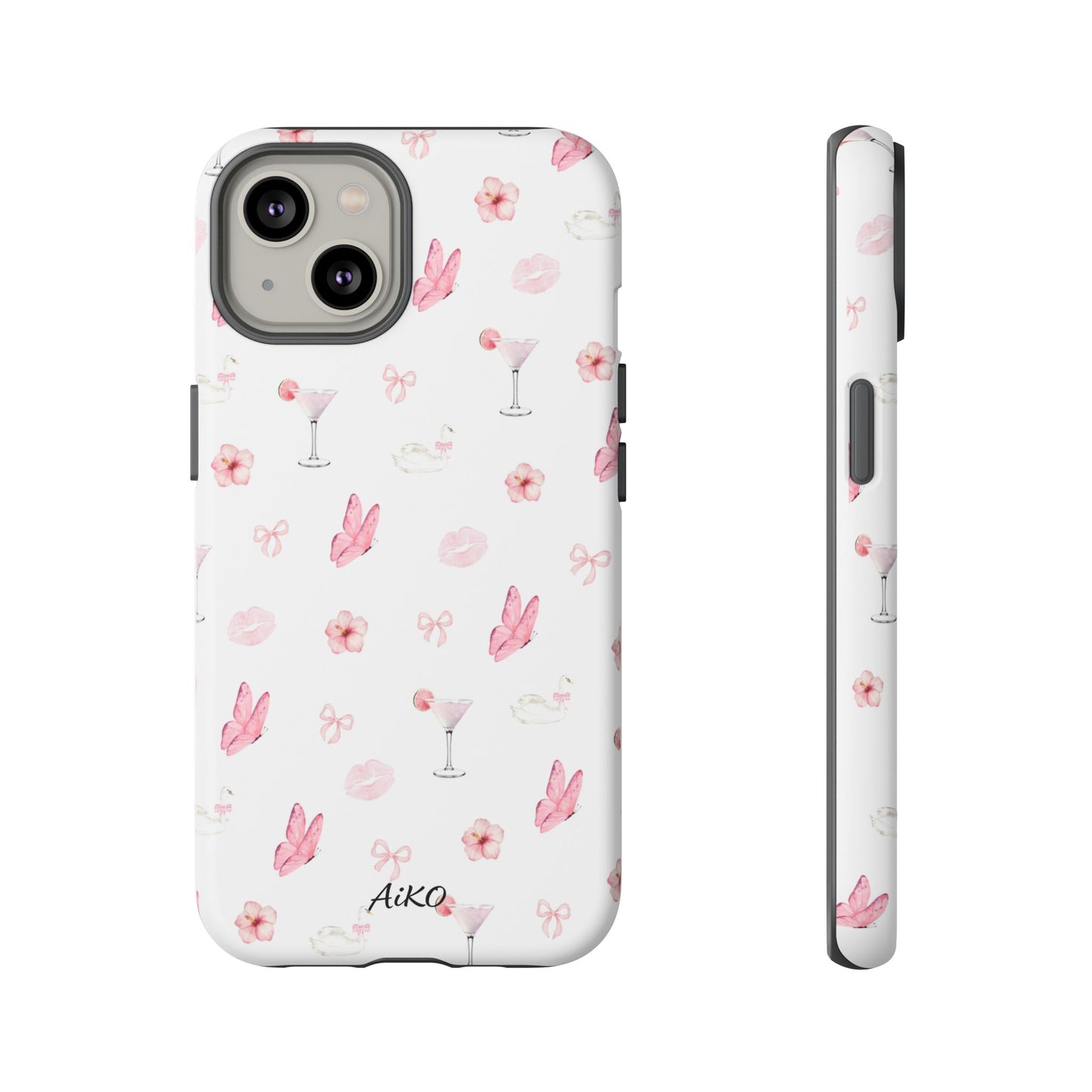 Pink Floral & Cocktail