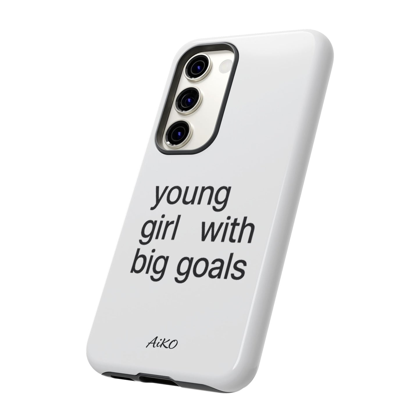 Young Girl With Big Goals