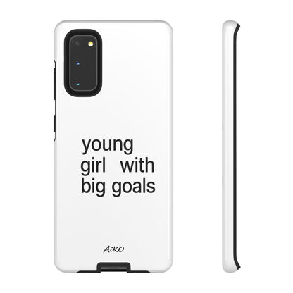 Young Girl With Big Goals