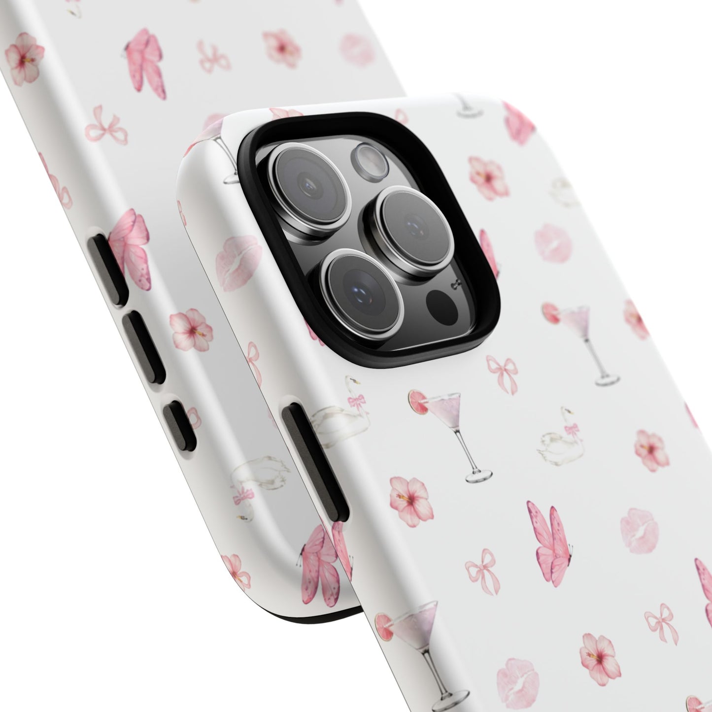 Pink Floral & Cocktail