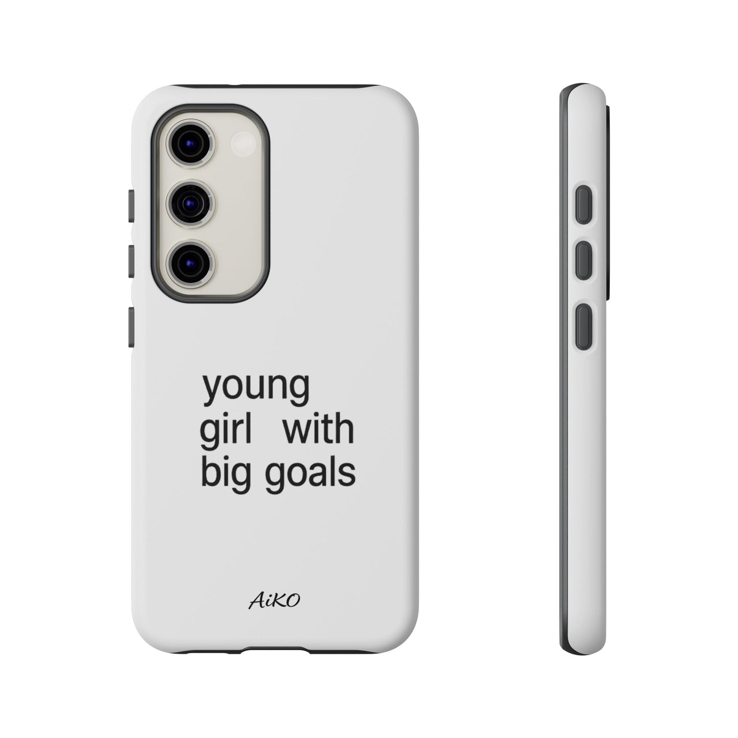 Young Girl With Big Goals