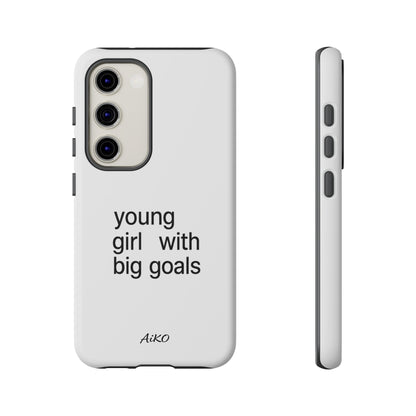 Young Girl With Big Goals