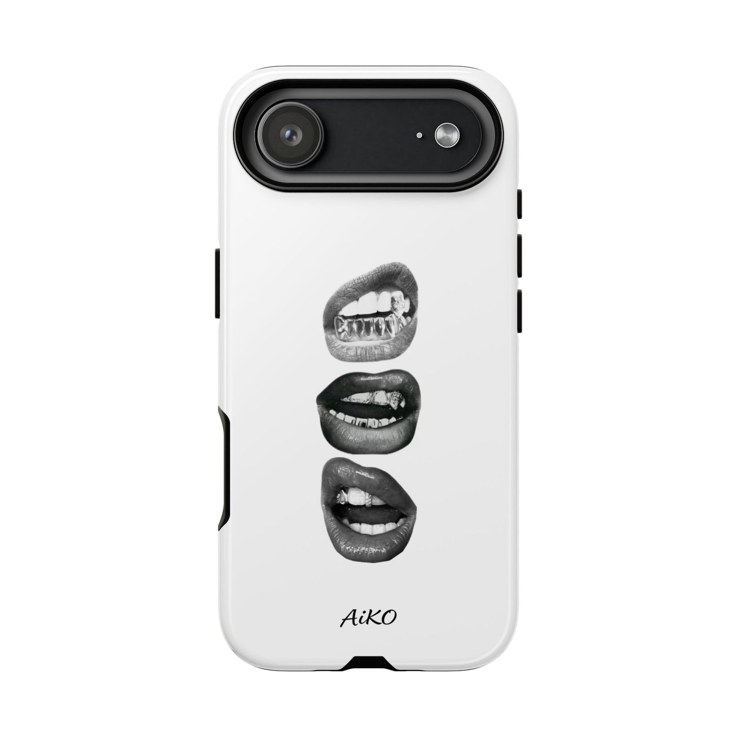 Monochrome Bite Lip Art