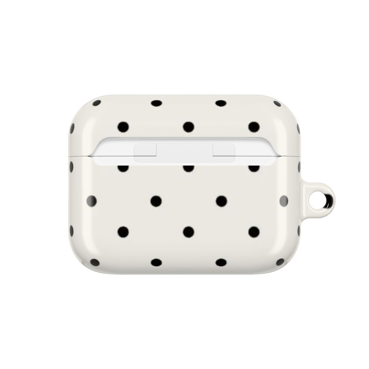 Polka Dot ( White and Black) AirPods Cases