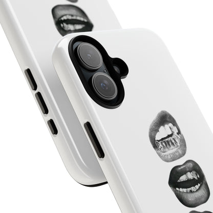 Monochrome Bite Lip Art