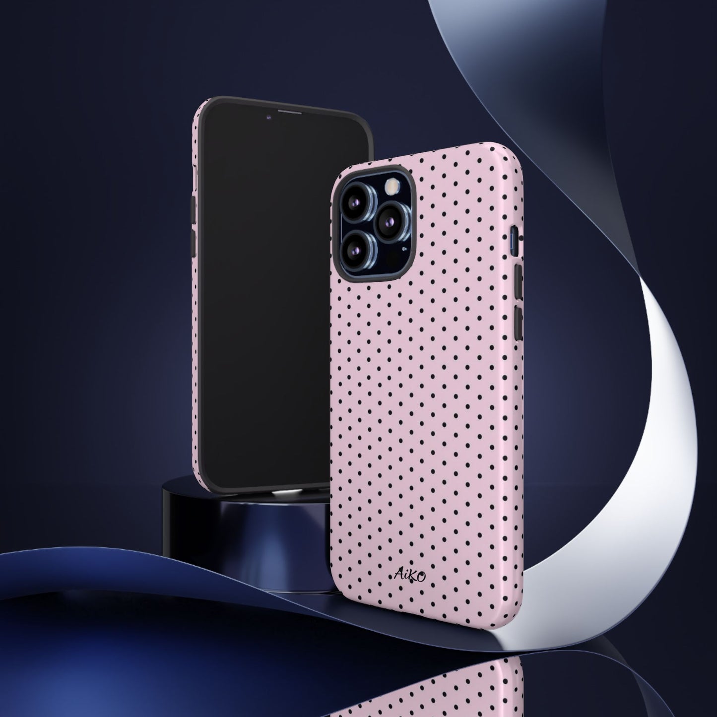 Baby Dots (Black and Pink)