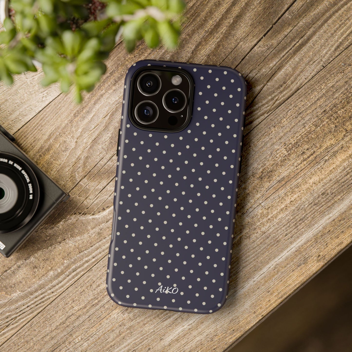 Baby Dots ( Navy and Blue)