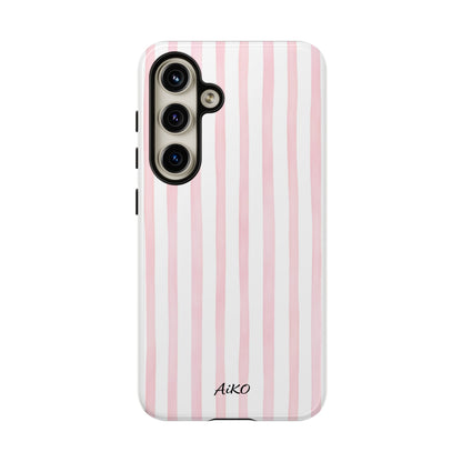 Pink Blush Stripes