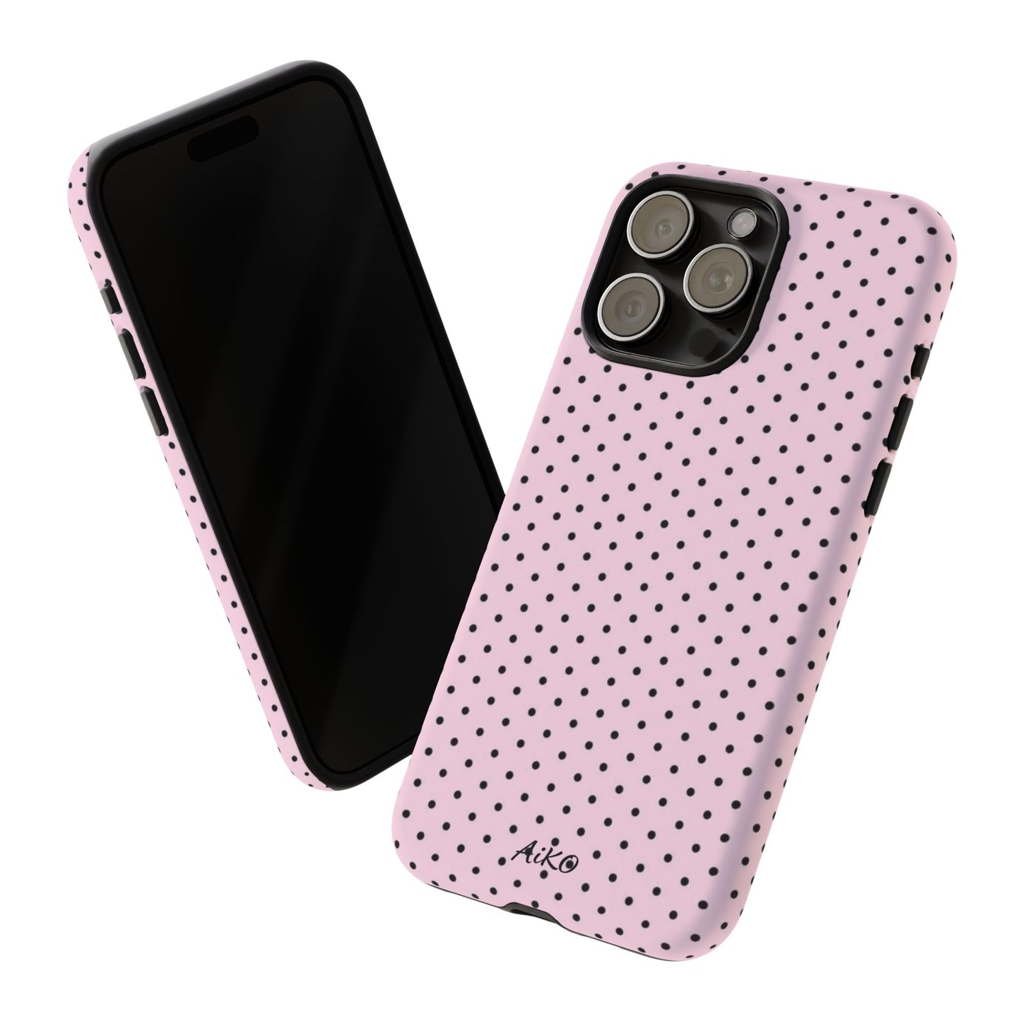 Baby Dots (Black and Pink)