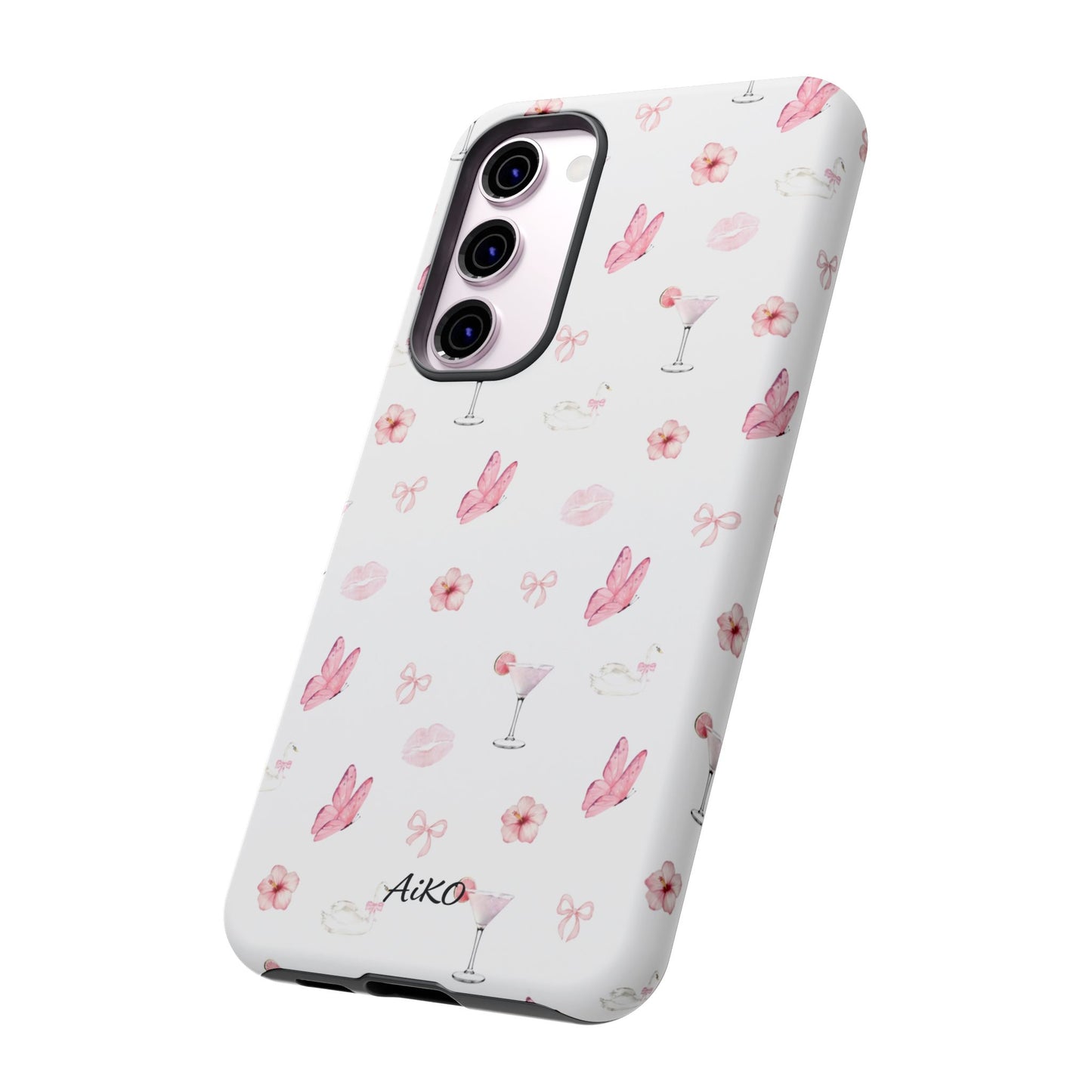 Pink Floral & Cocktail