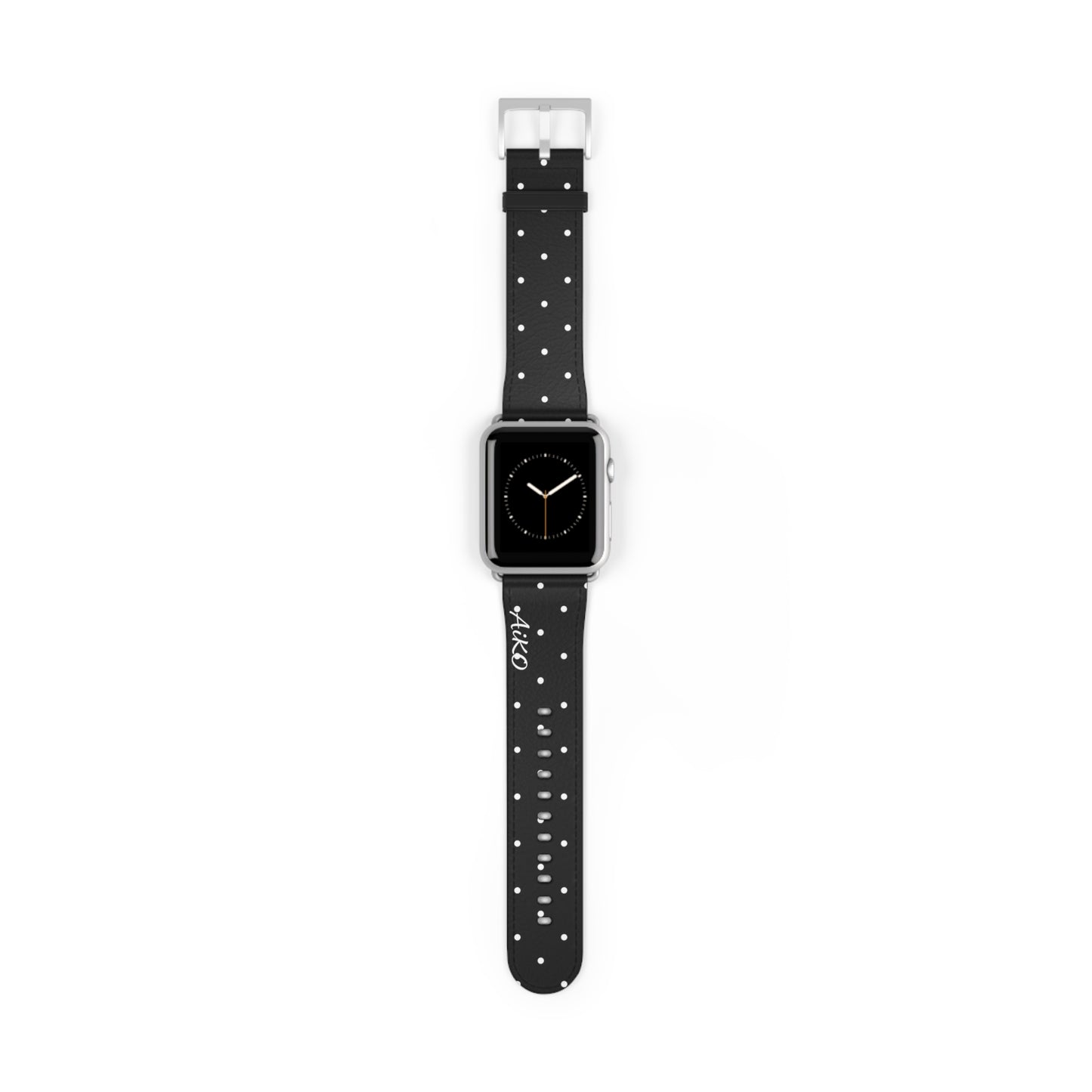 Polka Dot ( Black and White) Apple Watch Band