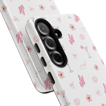 Pink Floral & Cocktail