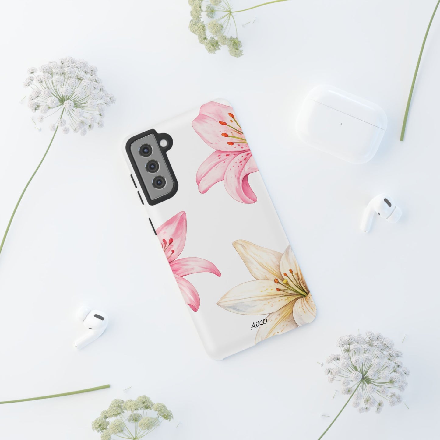 Blossom Grace Clear Case