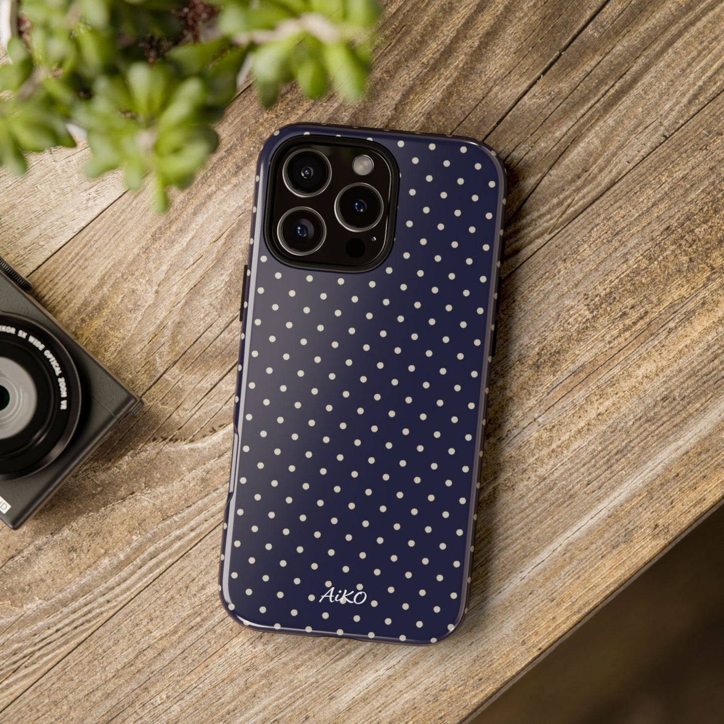 Baby Dots ( Navy and Blue)