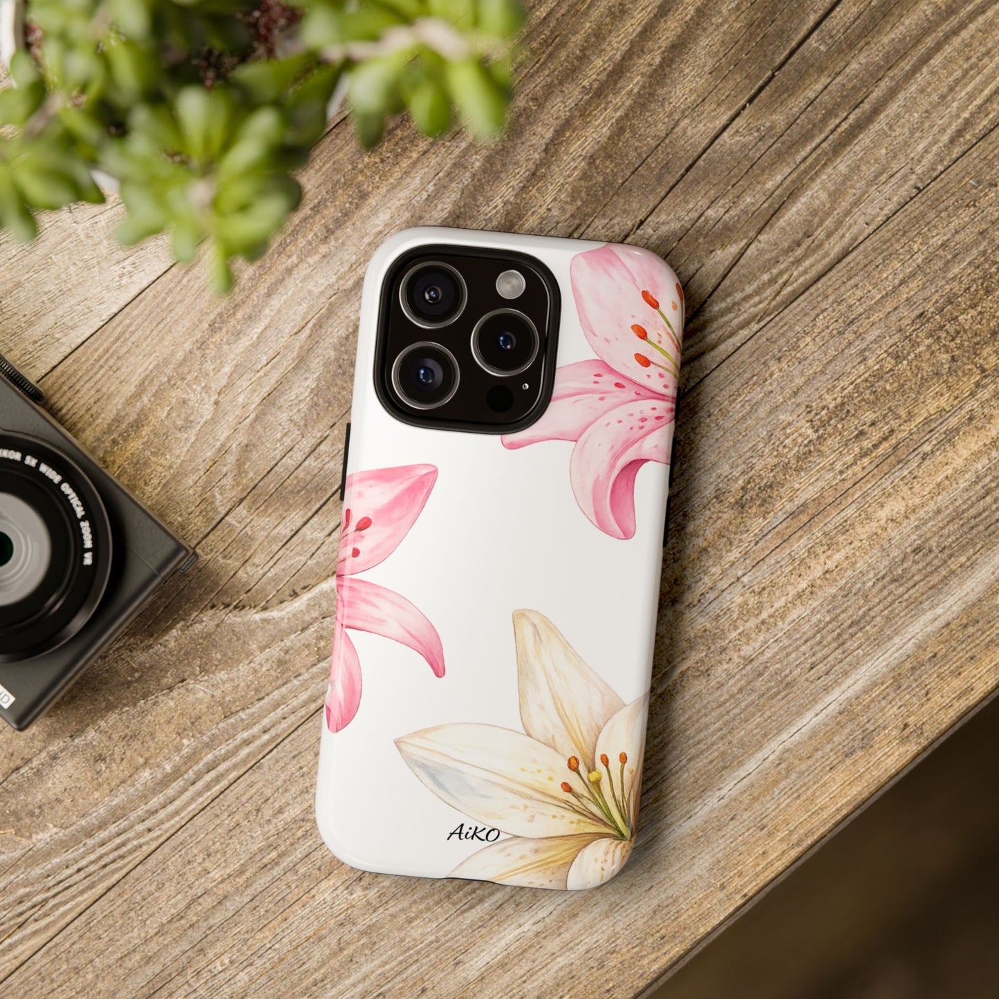 Blossom Grace Clear Case