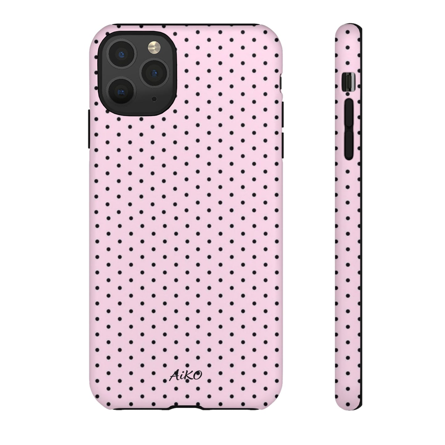 Baby Dots (Black and Pink)
