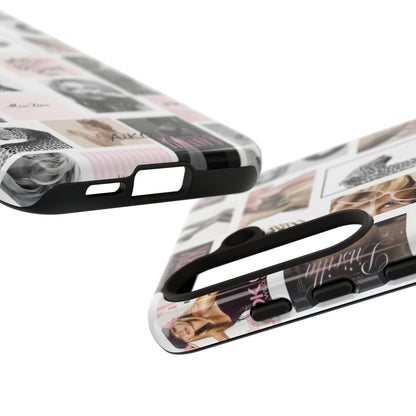 Fashion Collage Phone Case — Pink Vogue Magazine Aesthetic Tough Case