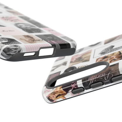 Fashion Collage Phone Case — Pink Vogue Magazine Aesthetic Tough Case