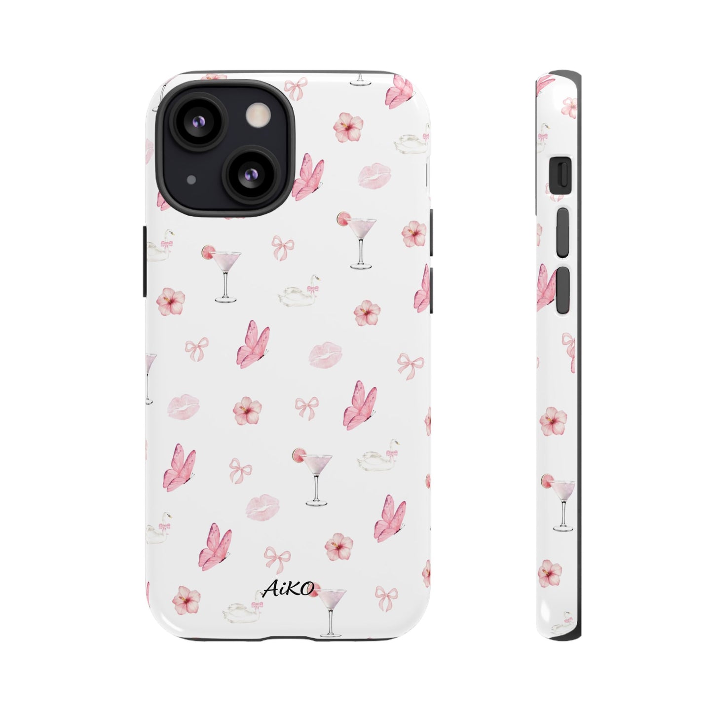 Pink Floral & Cocktail