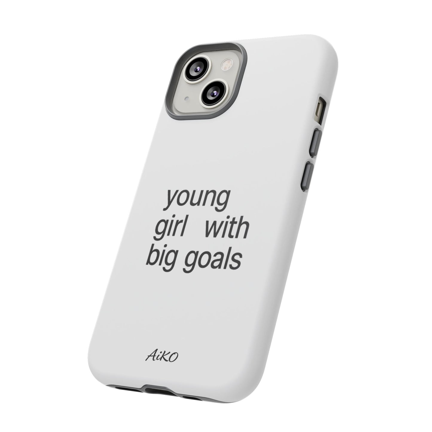 Young Girl With Big Goals