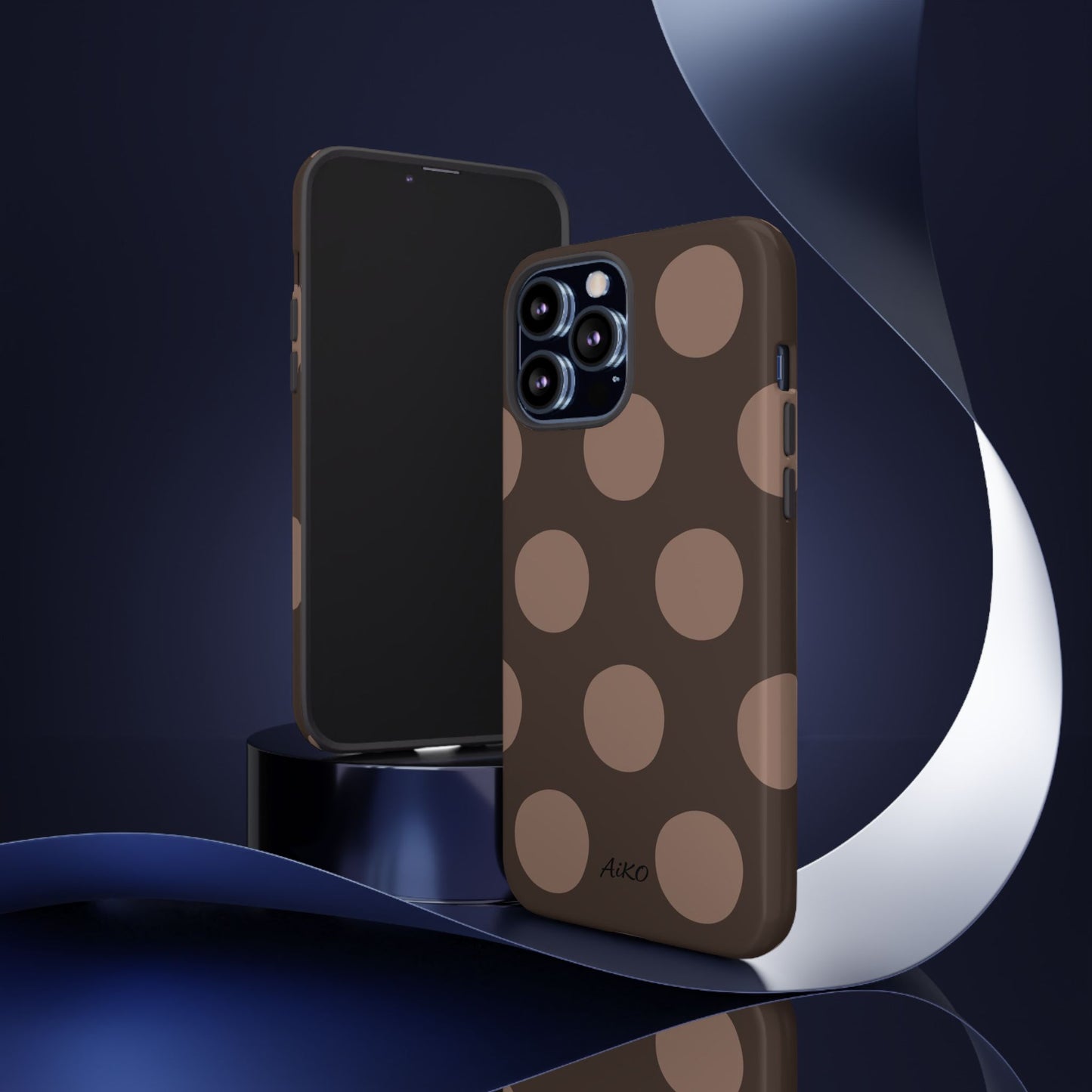 Polka Dots (Brown)
