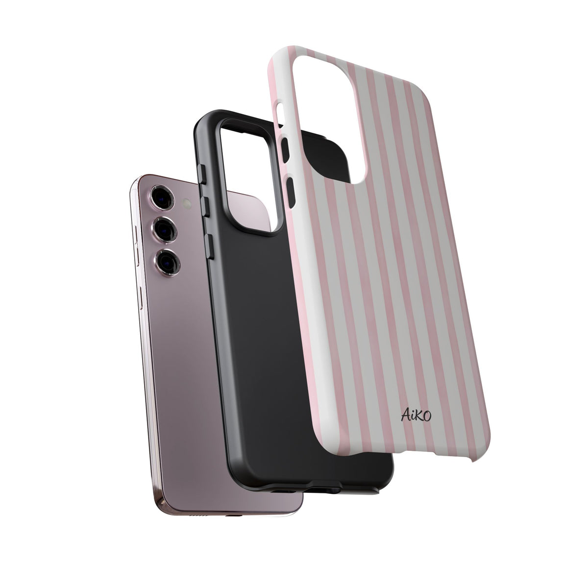 Pink Blush Stripes