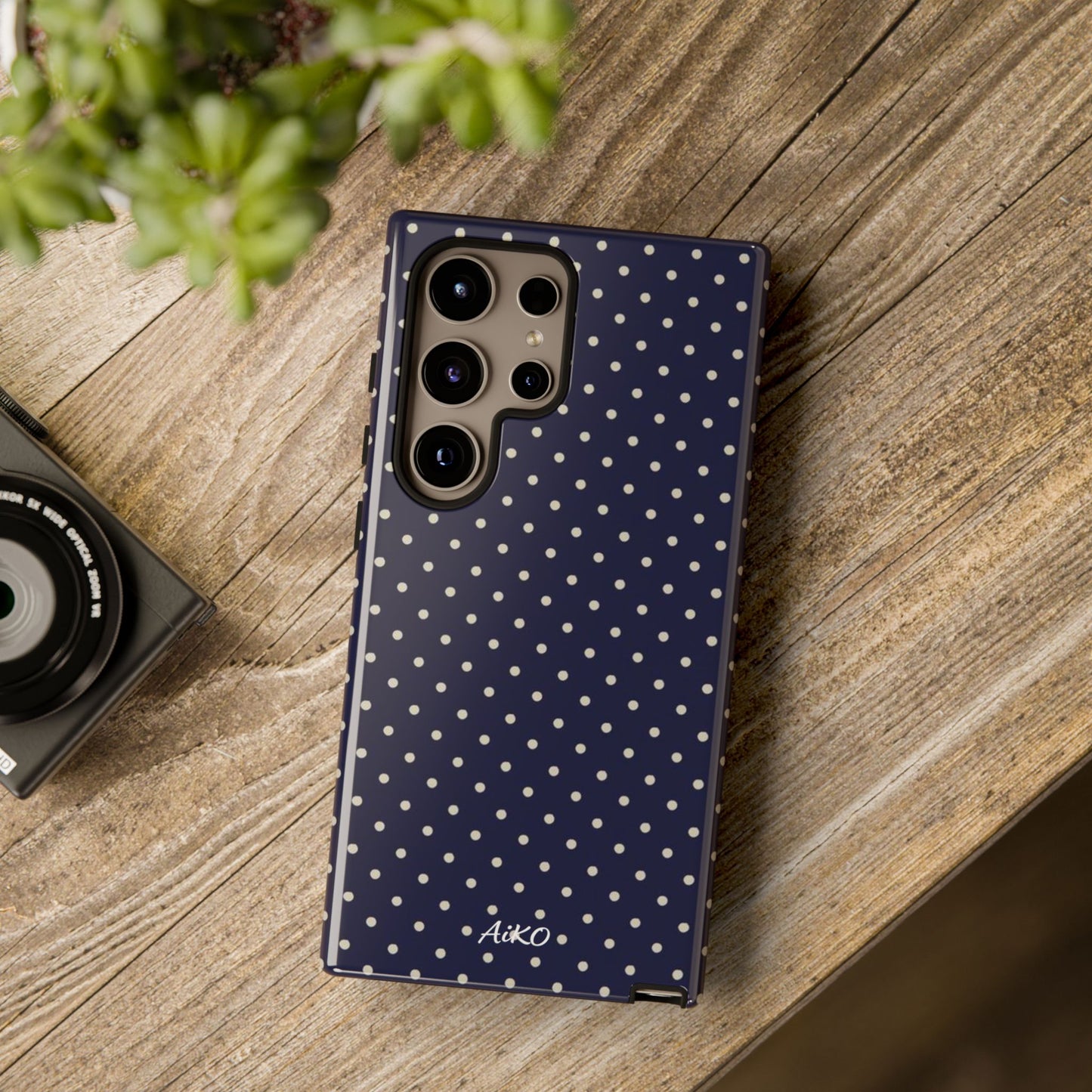 Baby Dots ( Navy and Blue)