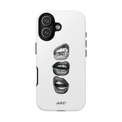 Monochrome Bite Lip Art