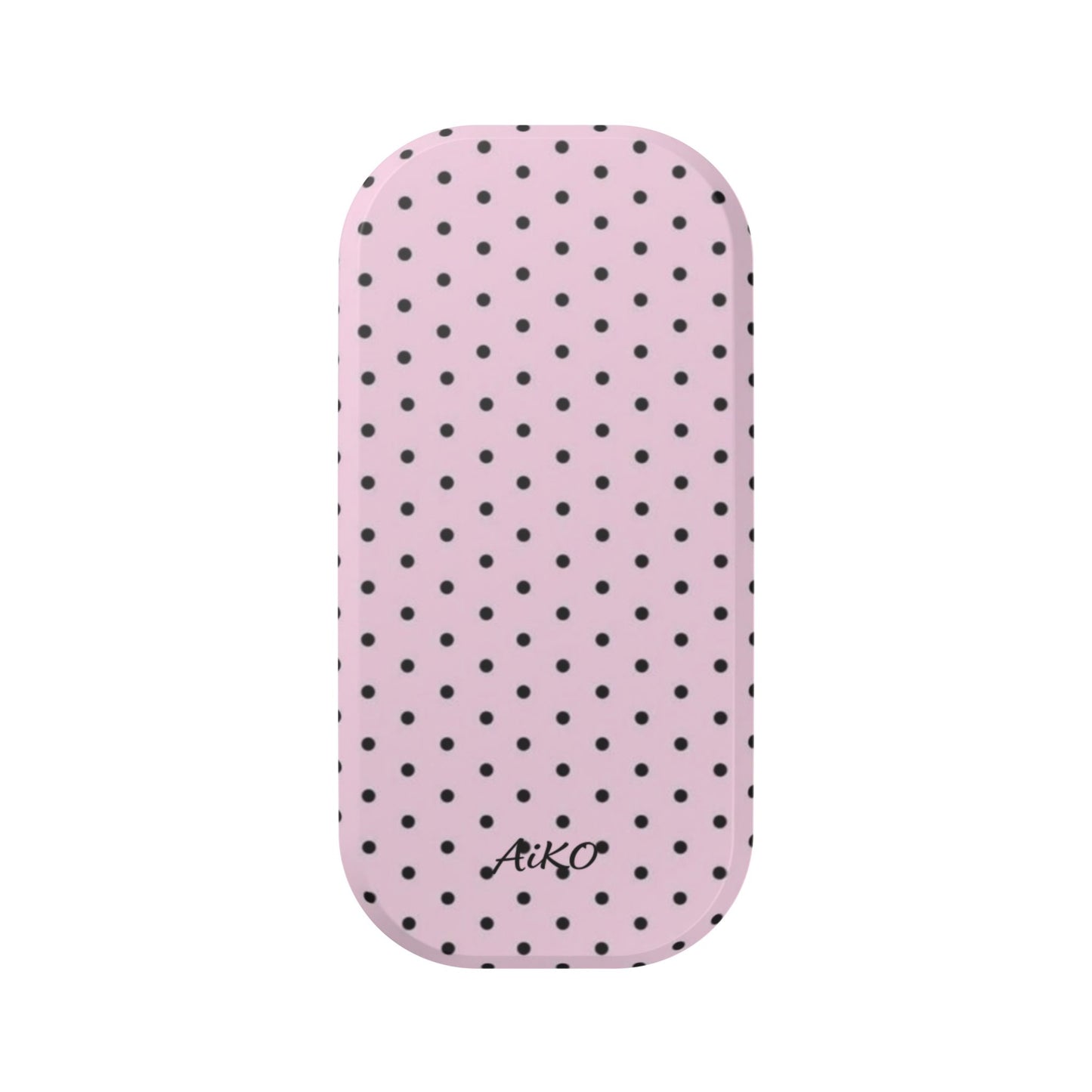 Baby Dots (Black and Pink) Phone Click-On Grip