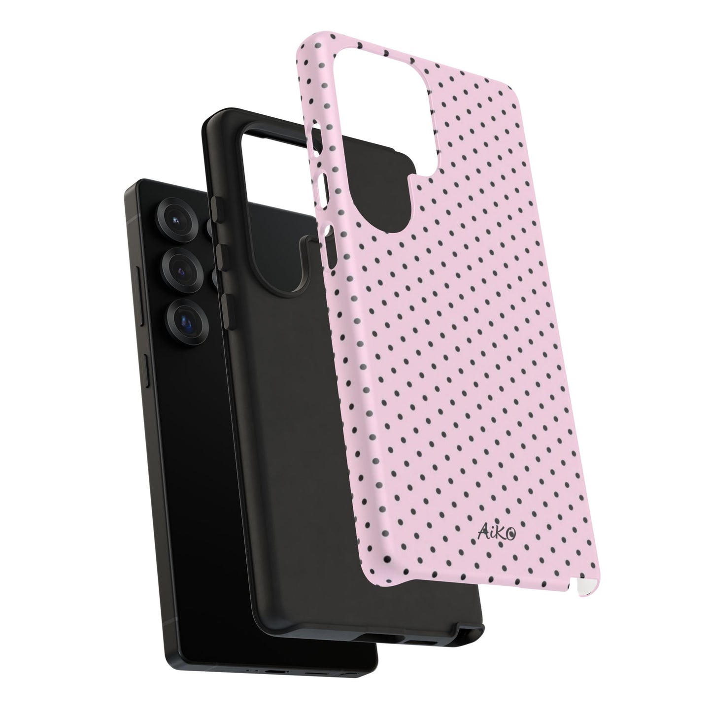 Baby Dots (Black and Pink)