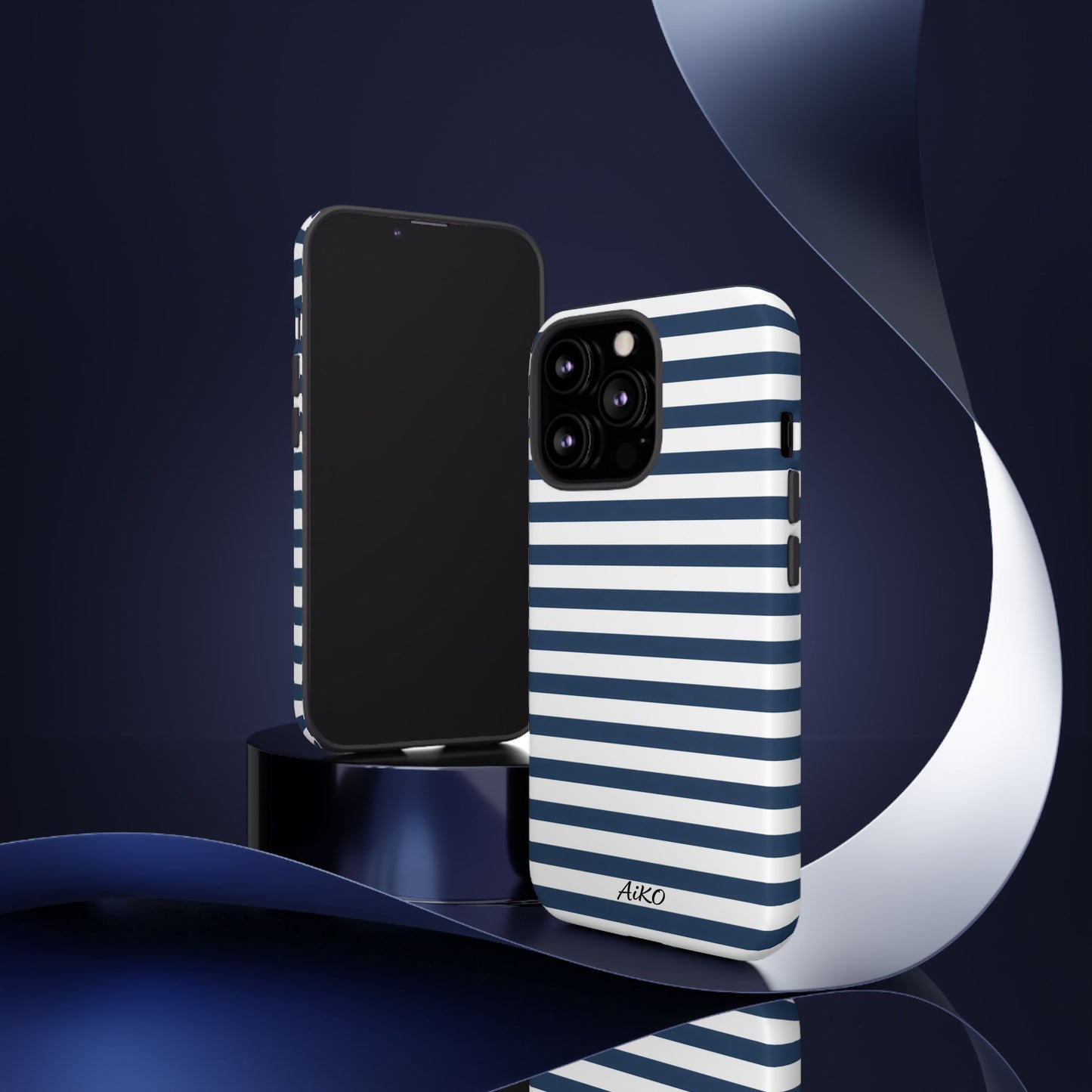 Navy Stripes