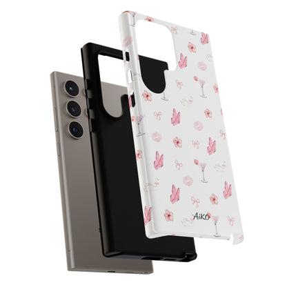 Pink Floral & Cocktail