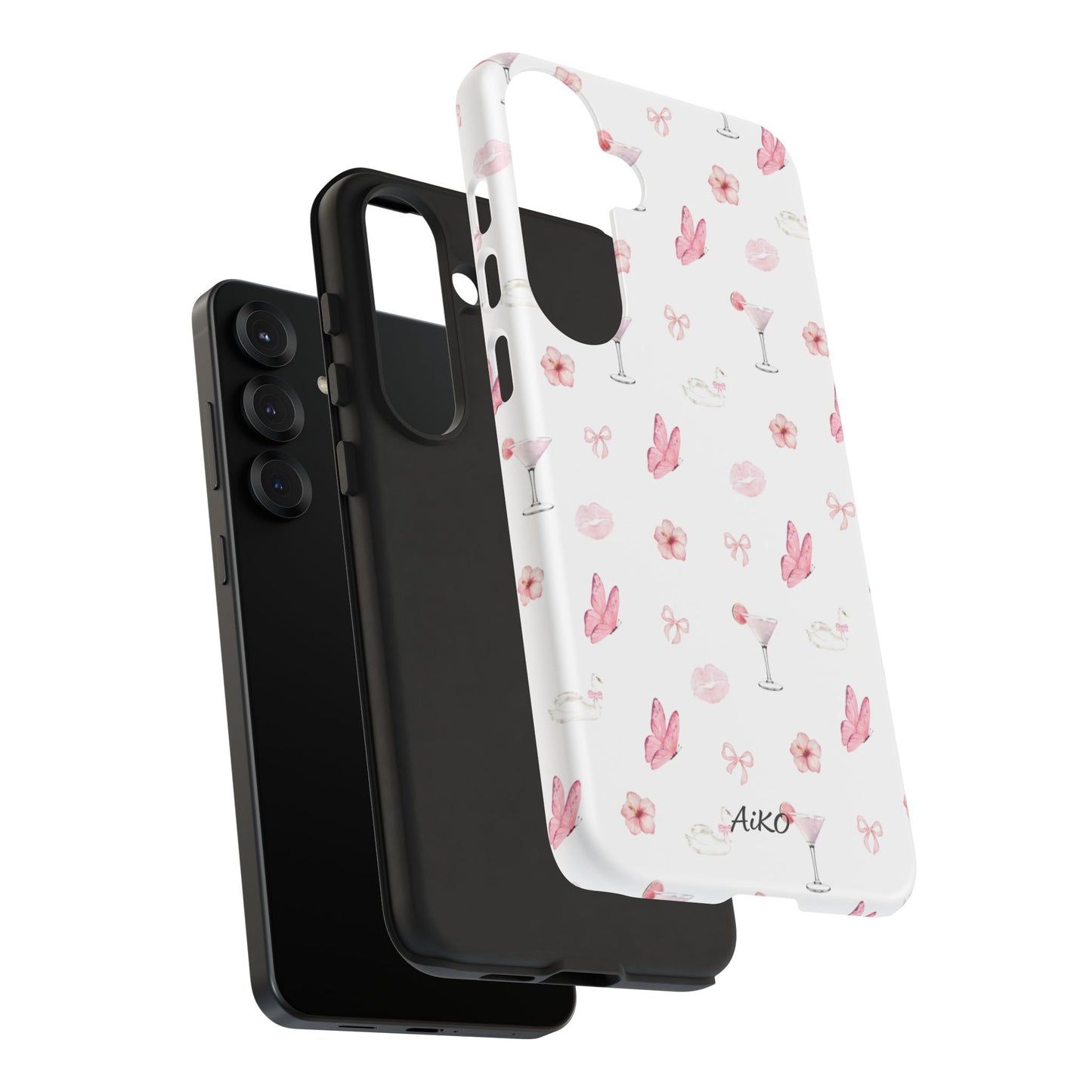 Pink Floral & Cocktail
