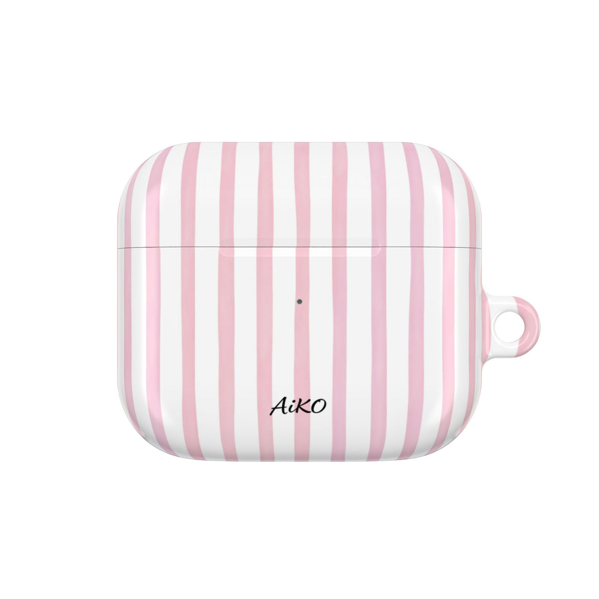 Blush Stripes AirPods Cases