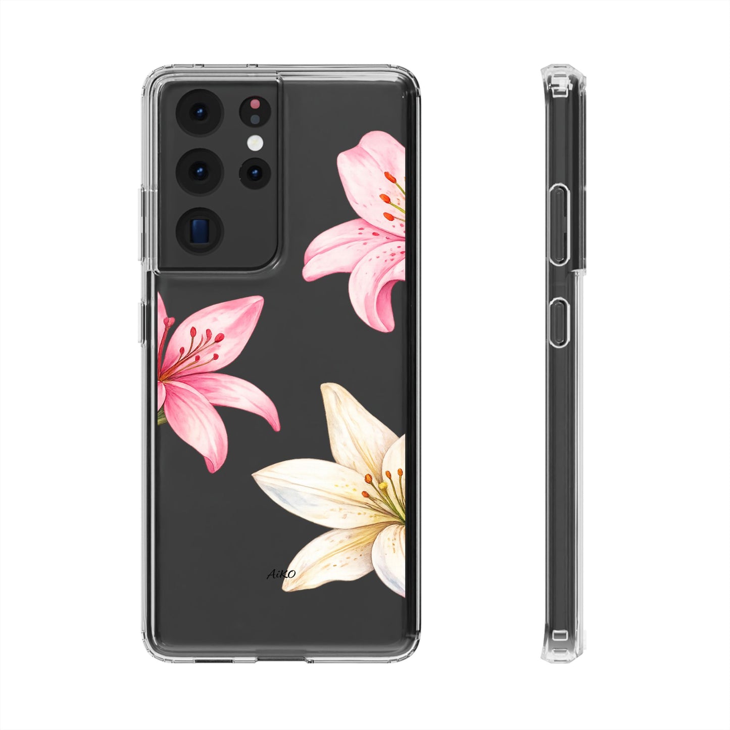 Blossom Grace Clear Case
