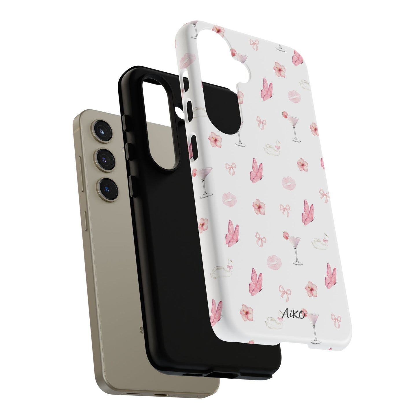 Pink Floral & Cocktail