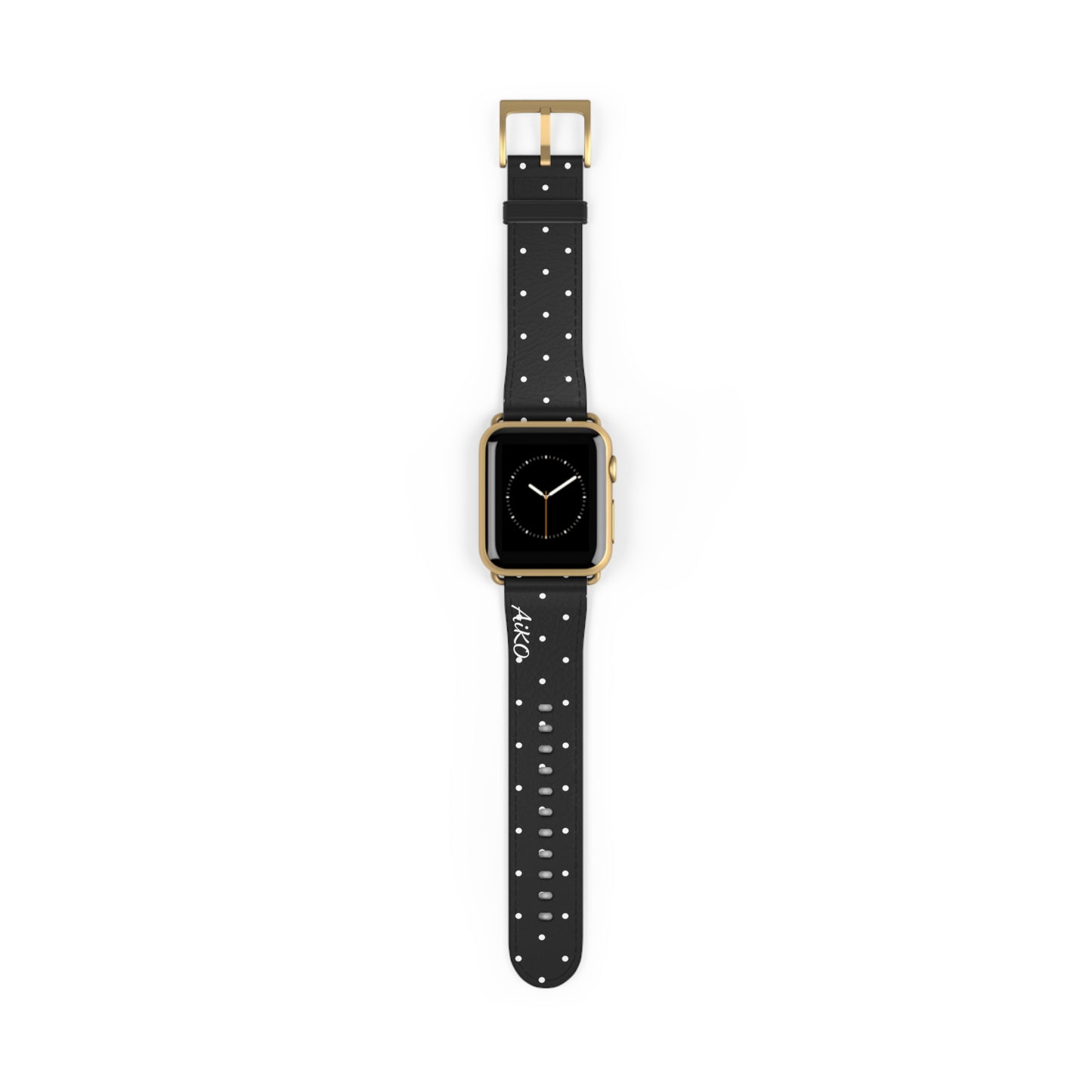 Polka Dot ( Black and White) Apple Watch Band