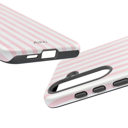 Pink Blush Stripes