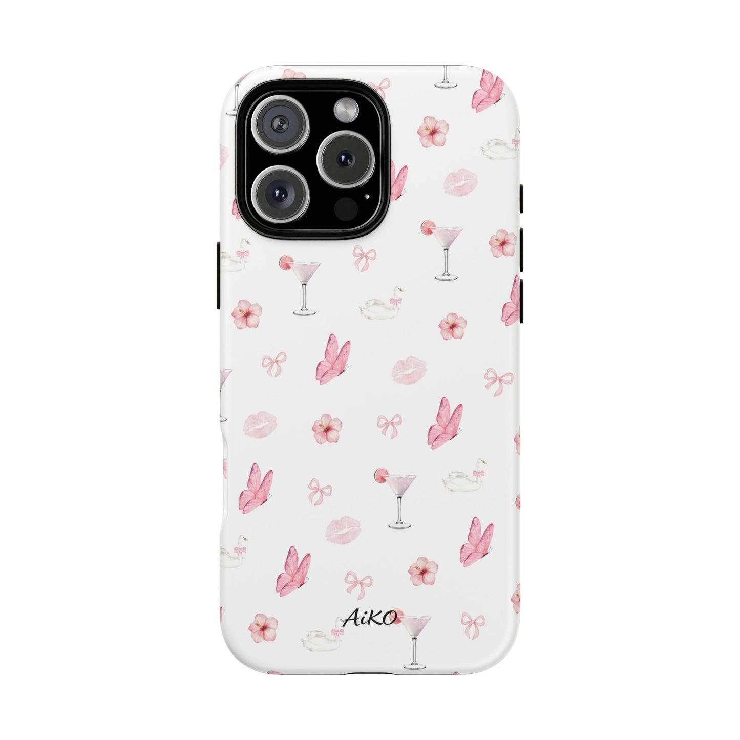 Pink Floral & Cocktail