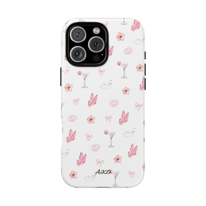 Pink Floral & Cocktail